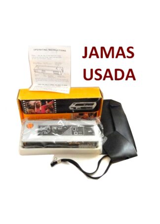 RARA CAMARA FOTOGRAFICA RETRO, AÑOS 80s 110. JAMAS USADA GRIS