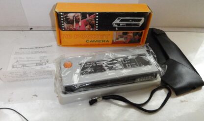 RARA CAMARA FOTOGRAFICA RETRO, AÑOS 80s 110. JAMAS USADA GRIS - Image 8
