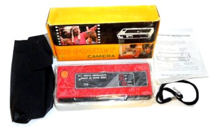 RARA CAMARA FOTOGRAFICA RETRO, AÑOS 80s 110. JAMAS USADA ROJA - Image 3