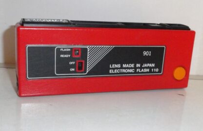 RARA CAMARA FOTOGRAFICA RETRO, AÑOS 80s 110. JAMAS USADA ROJA - Image 9