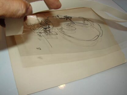 AUTENTICO DIBUJO DE DISNEY 1981 FILMINA - Image 2