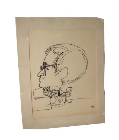AUTENTICO DIBUJO DE DISNEY 1981 FILMINA