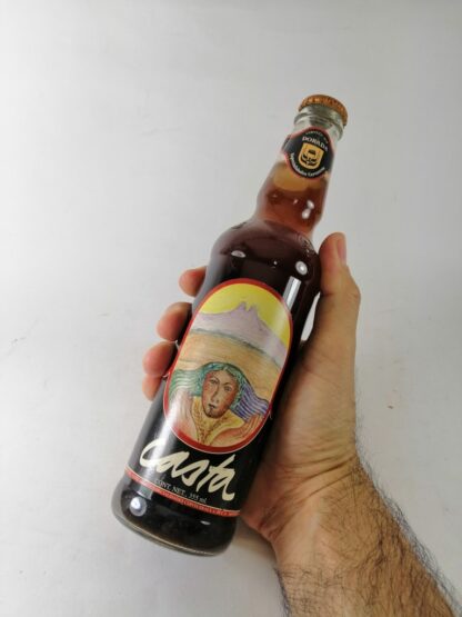 BOTELLA DE CERVEZA RETRO. CASTA DORADA. ETIQUETA DE RODOLFO MORALES. 1998 - Image 5