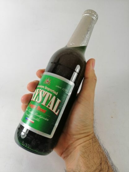 BOTELLA DE CERVEZA RETRO. CRYSTAL 1998 REPUBLICA CHECA - Image 7