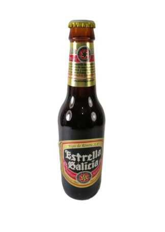 BOTELLA DE CERVEZA RETRO. ESTRELLA GALICIA 2003, ESPAÑA