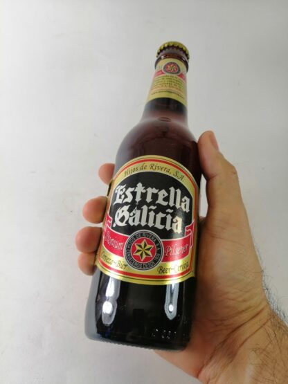 BOTELLA DE CERVEZA RETRO. ESTRELLA GALICIA 2003, ESPAÑA - Image 8