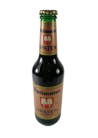 BOTELLA DE CERVEZA RETRO. SPATEN OPTIMATOR. ALEMANIA