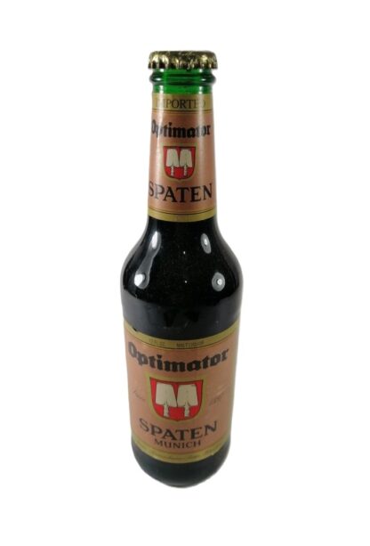 BOTELLA DE CERVEZA RETRO. SPATEN OPTIMATOR. ALEMANIA