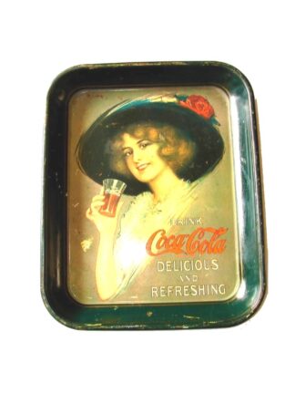 CHAROLA COCA COLA. Años 70s REPLICA DE LA DE 1914