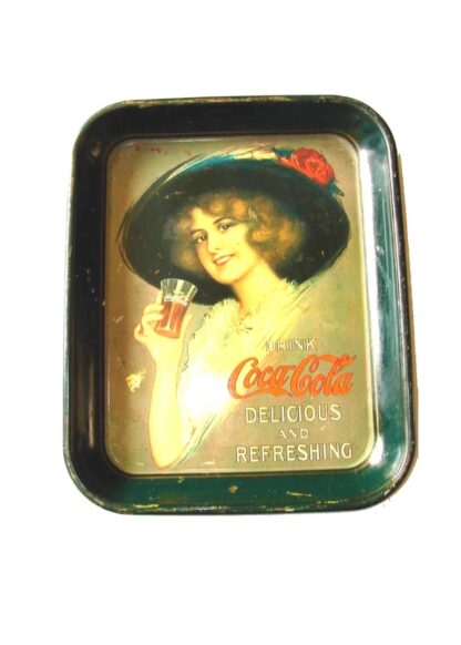 CHAROLA COCA COLA. Años 70s REPLICA DE LA DE 1914