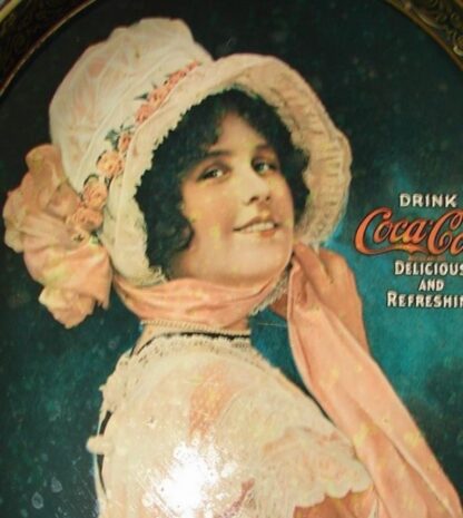 CHAROLA COCA COLA. 1972 REPLICA DE LA DE 1914 - Image 8