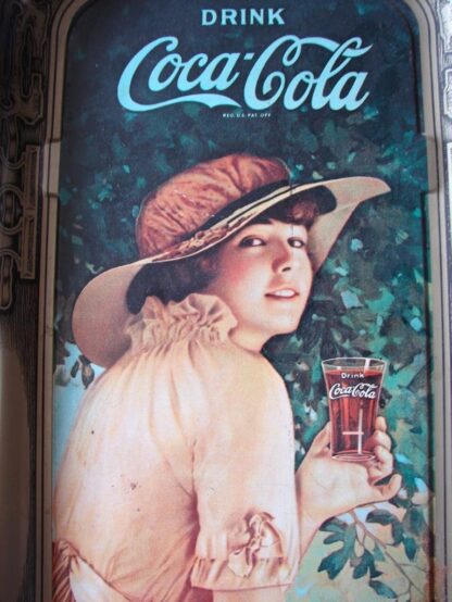 CHAROLA COCA COLA. 1972 REPLICA DE LA DE 1916 - Image 6