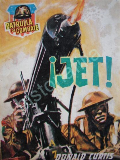 Lote De 80 Historietas Antiguas, Patrulla De Combate, 1950s - Image 11
