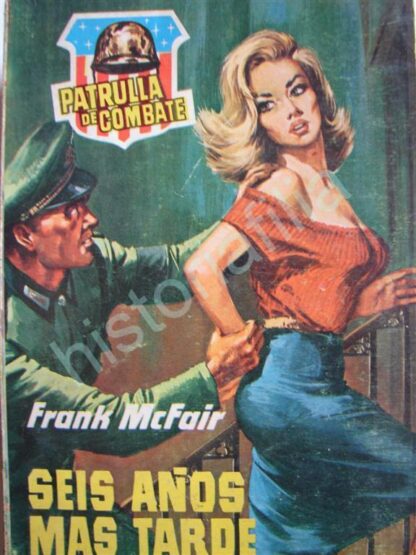 Lote De 80 Historietas Antiguas, Patrulla De Combate, 1950s - Image 14