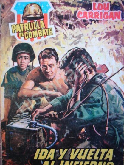 Lote De 80 Historietas Antiguas, Patrulla De Combate, 1950s - Image 19