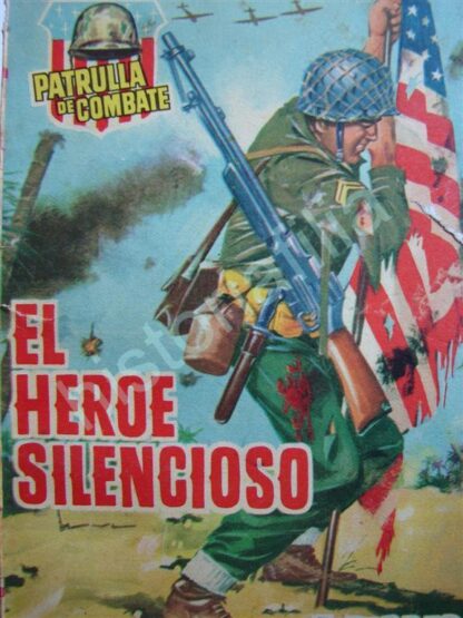 Lote De 80 Historietas Antiguas, Patrulla De Combate, 1950s - Image 20