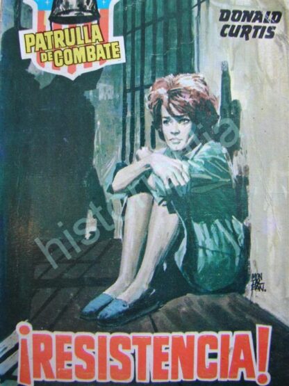 Lote De 80 Historietas Antiguas, Patrulla De Combate, 1950s - Image 24
