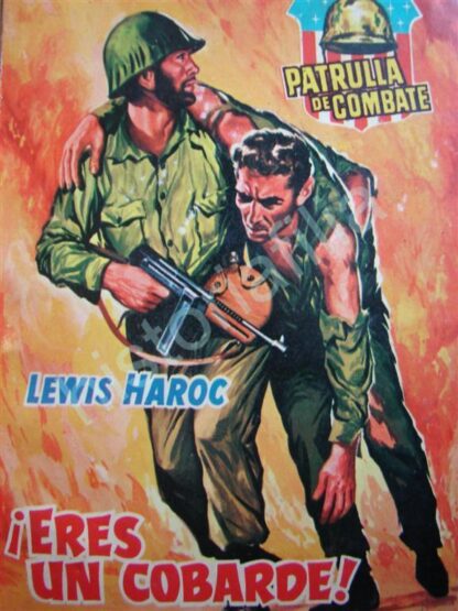 Lote De 80 Historietas Antiguas, Patrulla De Combate, 1950s - Image 29