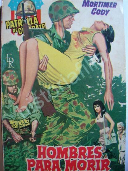 Lote De 80 Historietas Antiguas, Patrulla De Combate, 1950s - Image 31