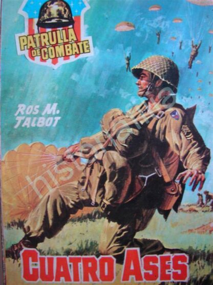 Lote De 80 Historietas Antiguas, Patrulla De Combate, 1950s - Image 34