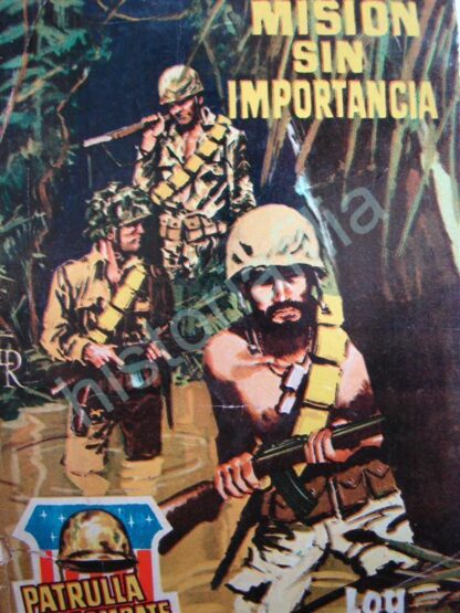 Lote De 80 Historietas Antiguas, Patrulla De Combate, 1950s - Image 4