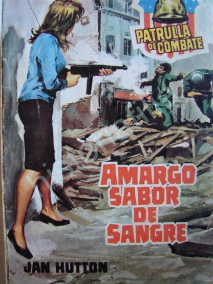 Lote De 80 Historietas Antiguas, Patrulla De Combate, 1950s - Image 52