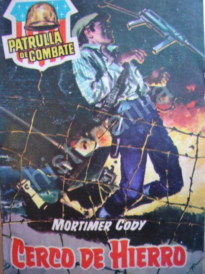 Lote De 80 Historietas Antiguas, Patrulla De Combate, 1950s - Image 57