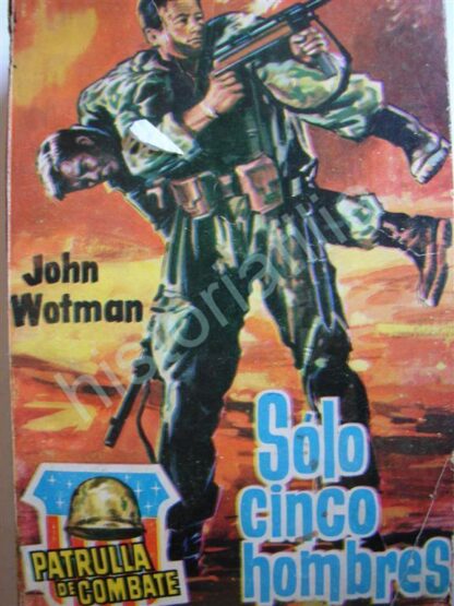 Lote De 80 Historietas Antiguas, Patrulla De Combate, 1950s - Image 60