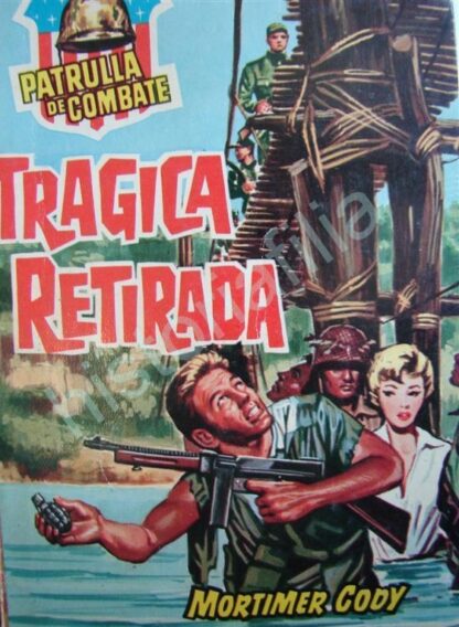Lote De 80 Historietas Antiguas, Patrulla De Combate, 1950s - Image 67