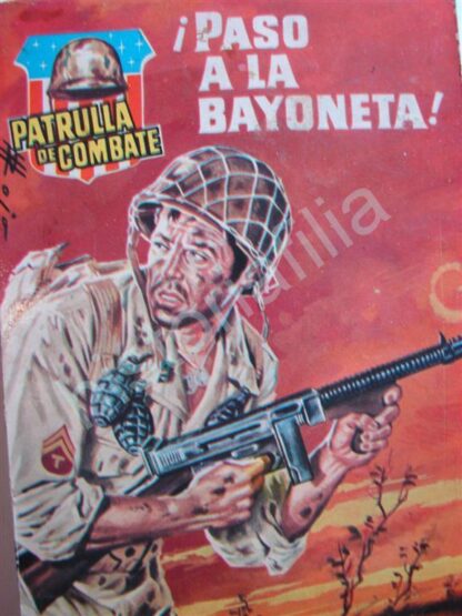 Lote De 80 Historietas Antiguas, Patrulla De Combate, 1950s - Image 76