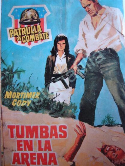 Lote De 80 Historietas Antiguas, Patrulla De Combate, 1950s - Image 79