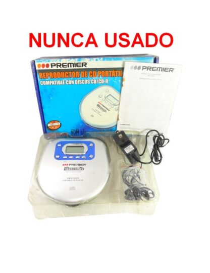 REPRODUCTOR DE CD RETRO. PREMIER, 190s JAMAS USADO ANALOGO
