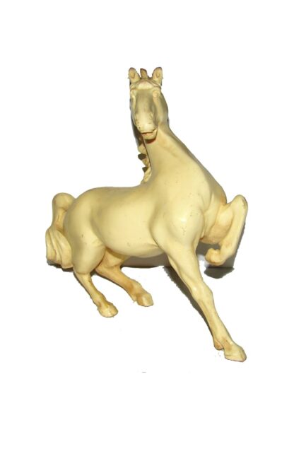 Figura Decorativa Antigua. Caballo , Resina, Años 60s
