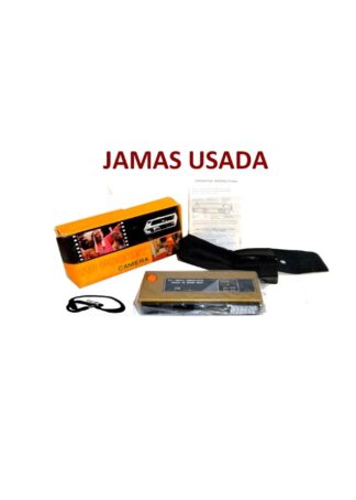 RARA CAMARA FOTOGRAFICA RETRO, AÑOS 80s 110. JAMAS USADA DORADA