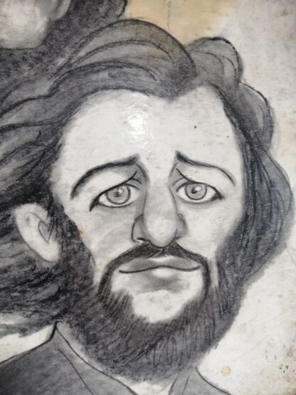 CARICATURA A MANO, RINGO STAR Y GEORGE HARRISON 2003 LOS BEATLES - Image 4