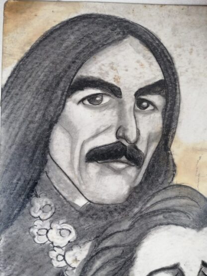 CARICATURA A MANO, RINGO STAR Y GEORGE HARRISON 2003 LOS BEATLES - Image 5
