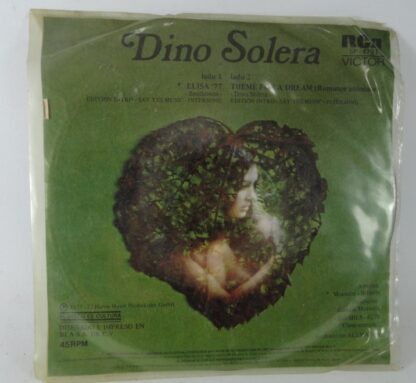 DISCO LP VINTAGE. DISCO LP DINO SOLERA, ELSA 77. 45 RPM SENCILLO - Image 3