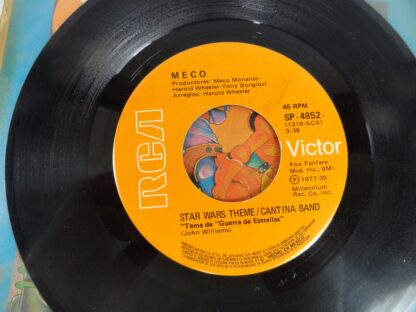 DISCO LP STAR WARS SOUND TRAK 1977 Y CANTINA BAND /MUY RARO 45RPM - Image 5