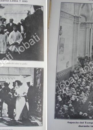 CARTEL ANTIGUO ORIGINAL DE BODA MIER LANDA 1910 / ASM ( BERNARDO S. MIER CUEVAS)