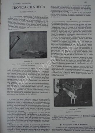 CARTEL ANTIGUO ORIGINAL DE PRIMEROS ESTUDIOS EN AVIACION 1909 CIENCIA