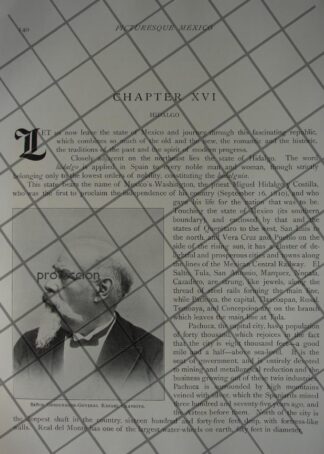 AFICHE ANTIGUO. RAFAEL CRAVIOTO PACHECO. 1897
