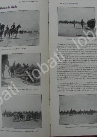 CARTEL ANTIGUO ORIGINAL DE EJERCICIOS MILITARES, MANUEL MODRAGON Y OFICIALES, TERRENOS LA VAQUITA 1909