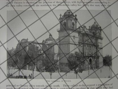 AFICHE ANTIGUO. EL ESTADO DE OAXACA Y MARTIN GONZALEZ 1897 - Image 4