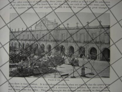 AFICHE ANTIGUO. EL ESTADO DE OAXACA Y MARTIN GONZALEZ 1897 - Image 6