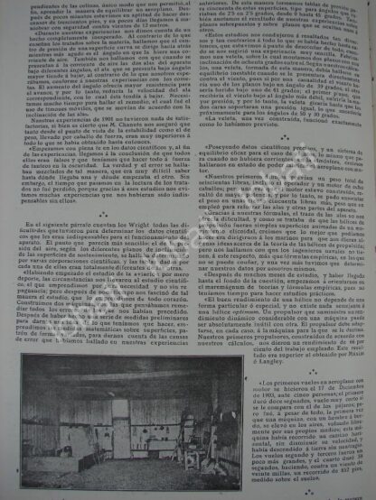 CARTEL ANTIGUO ORIGINAL DE NOTICIA DE LOS HERMANOS WRIGHT 1909 / AVIACION - Image 2