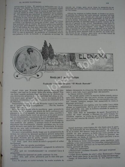 CARTEL ANTIGUO ORIGINAL DE NOTICIA DE LOS HERMANOS WRIGHT 1909 / AVIACION - Image 3