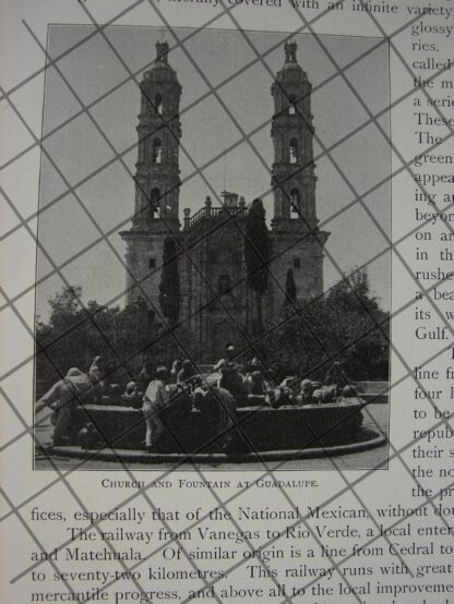 AFICHE ANTIGUO. SAN LUIS POTOSI Y CARLOS DIEZ G. 1897 - Image 3