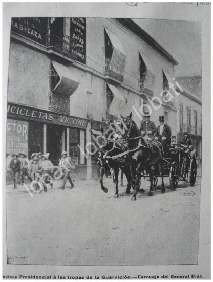 CARTEL ANTIGUO ORIGINAL DE FIESTAS, DESFILE Y CONCURSO DE BICICLETAS DEL 5 DE MAYO 1897 - Image 2