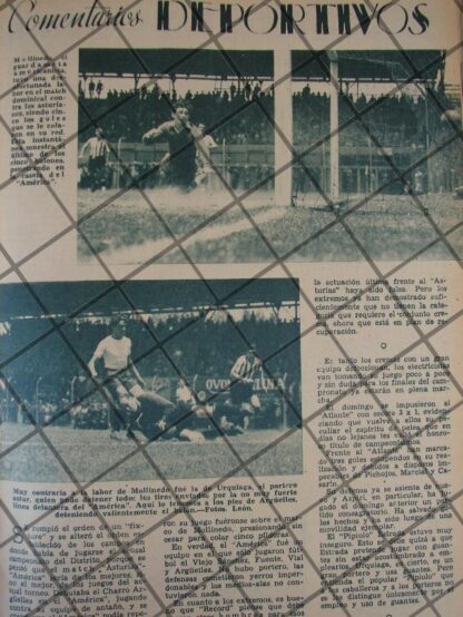 CARTEL ANTIGUO CLUB DE FUTBOL AMERICA 1937