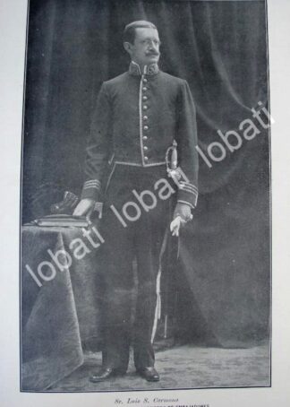 GRABADO ANTIGUO 1910 EL DIPLOMATICO. LUIS S. CARMONA / PLT